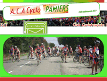 Tablet Screenshot of aca-cyclo-pamiers.ffct.org
