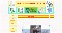 Desktop Screenshot of cc-chemille.ffct.org
