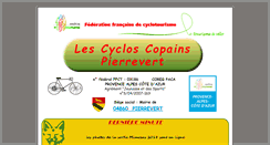 Desktop Screenshot of copains-pierrevert.ffct.org